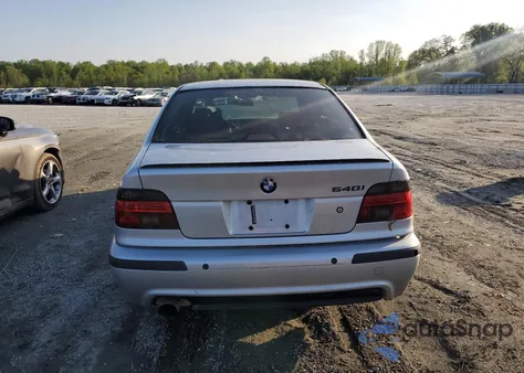 1999 BMW 540 I z USA, uszkodzony, nr VIN WBADN5339XGC91489